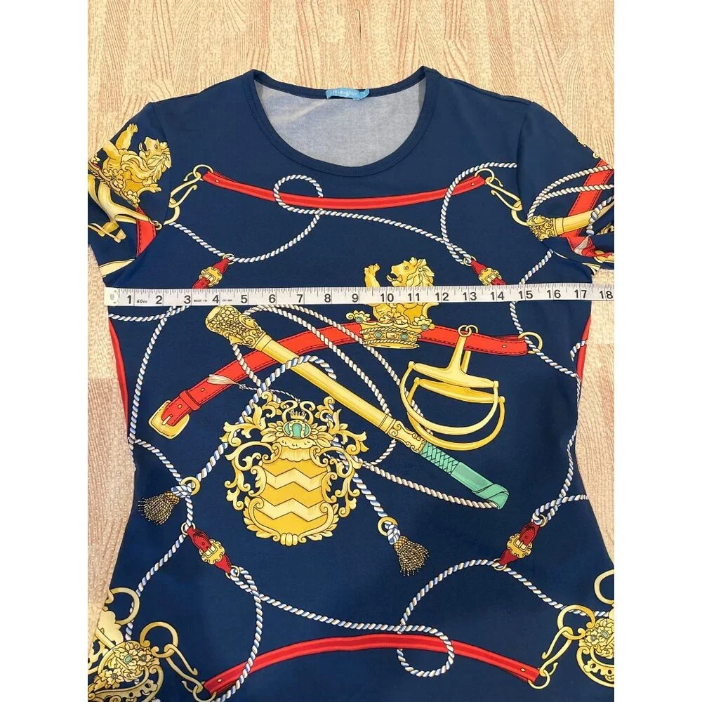J. McLaughlin Signature Tee Size Small - Picture 7 of 8